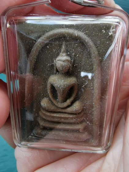 พระสมเด็จหลังสีวลีหลวงพ่อกวยวัดโฆสิตารามเอวเล็กเนื้อผงน้ำมันปี2515 รูปที่ 3