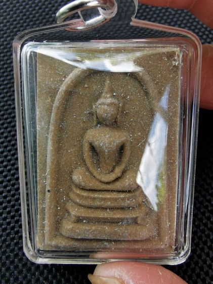 พระสมเด็จหลังสีวลีหลวงพ่อกวยวัดโฆสิตารามเอวเล็กเนื้อผงน้ำมันปี2515