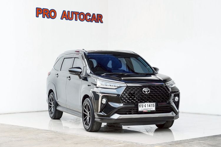 Toyota Veloz 2023 1.5 Smart Utility-car เบนซิน ไม่ติดแก๊ส เกียร์อัตโนมัติ ดำ รูปที่ 2