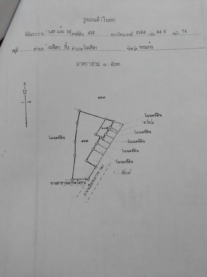 ขายที่ดิน โนนศิลา ติดถนนมิตรภาพ รูปที่ 3