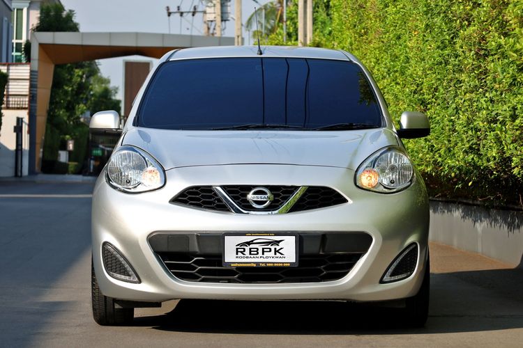 Nissan March 2021 1.2 EL Sedan เบนซิน ไม่ติดแก๊ส เกียร์อัตโนมัติ เทา รูปที่ 3