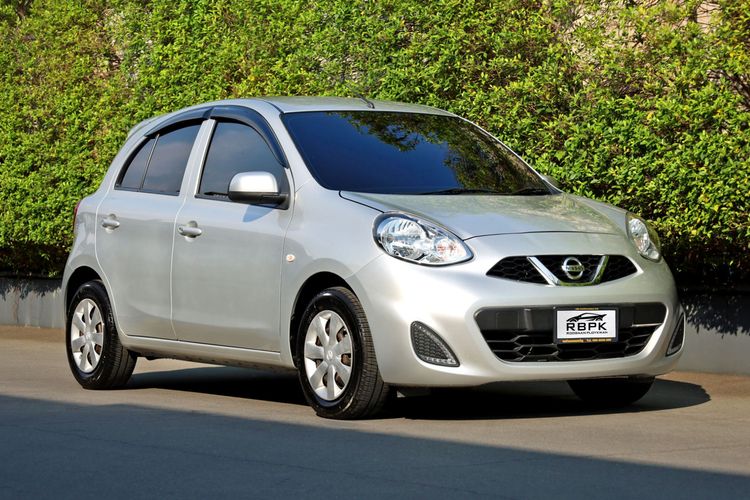 Nissan March 2021 1.2 EL Sedan เบนซิน ไม่ติดแก๊ส เกียร์อัตโนมัติ เทา รูปที่ 4