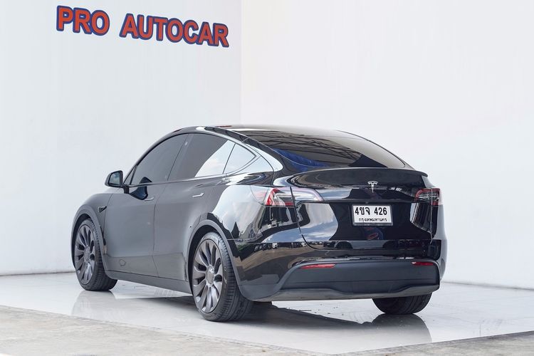 Tesla Model Y 2023 Rear-Wheel Drive Utility-car ไฟฟ้า ไม่ติดแก๊ส เกียร์อัตโนมัติ ดำ รูปที่ 4