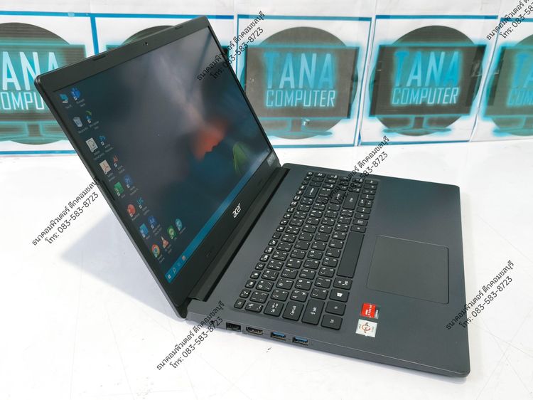 โน๊ตบุคเล่นเกมส์มือสอง Acer AMD Athlon 3050U Ram4GB SSD250GB รูปที่ 3