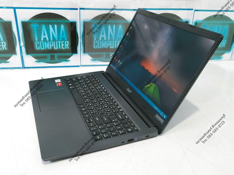 โน๊ตบุคเล่นเกมส์มือสอง Acer AMD Athlon 3050U Ram4GB SSD250GB รูปที่ 4