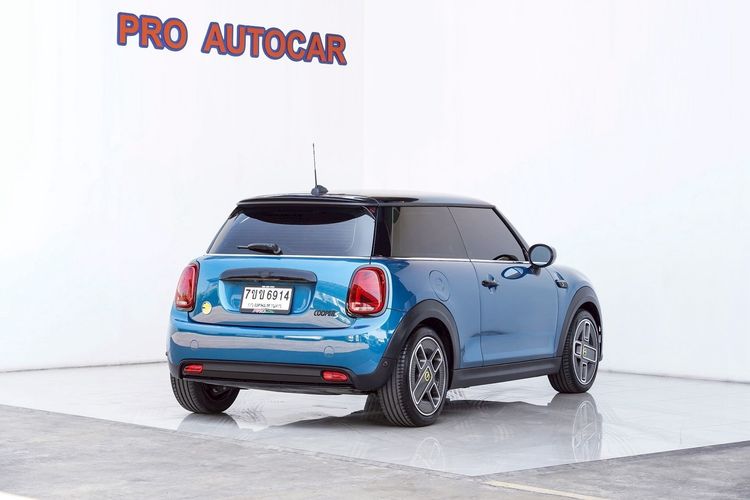 Mini Hatch Cooper 2022 SE Sedan ไฟฟ้า ไม่ติดแก๊ส เกียร์อัตโนมัติ น้ำเงิน รูปที่ 3