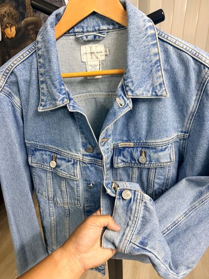 Calvin klein jacket jeans รูปที่ 3