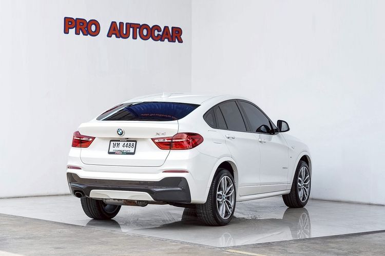 BMW X4 2016 2.0 xDrive20d M Sport 4WD Utility-car ดีเซล ไม่ติดแก๊ส เกียร์อัตโนมัติ ขาว รูปที่ 3