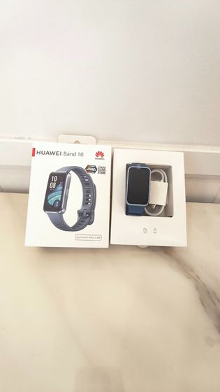 ของแท้ HUAWEI Band 10  สมาร์ทวอช  ตัวเรือนอะลูมิเนียม สีฟ้า  หน้าจอ 1.47 นิ้ว