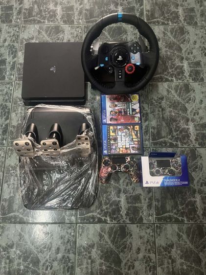 Sony เครื่องเกมส์โซนี่ เพลย์สเตชั่น PS4 (Playstation 4) เชื่อมต่อไร้สายได้ PS4 slim