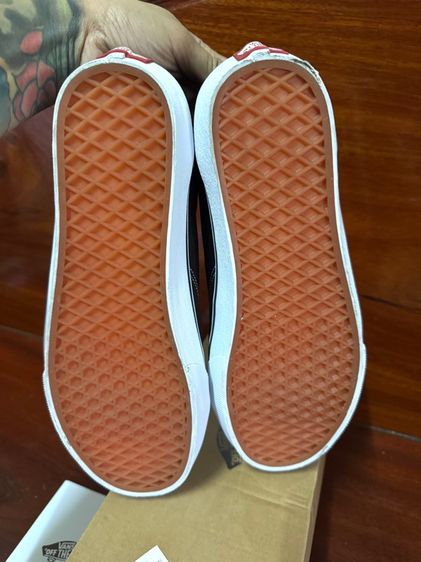 Vans old skool JP 🇯🇵 black white มือ 2  Size 46 Eur 30 Cm 12 US  พร้อมกล่อง ราคา 1,180 ฿  รวมส่ง รูปที่ 9