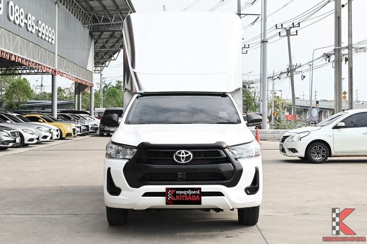 Toyota Hilux Revo 2022 2.4 Entry Pickup ดีเซล ไม่ติดแก๊ส เกียร์ธรรมดา ขาว รูปที่ 2