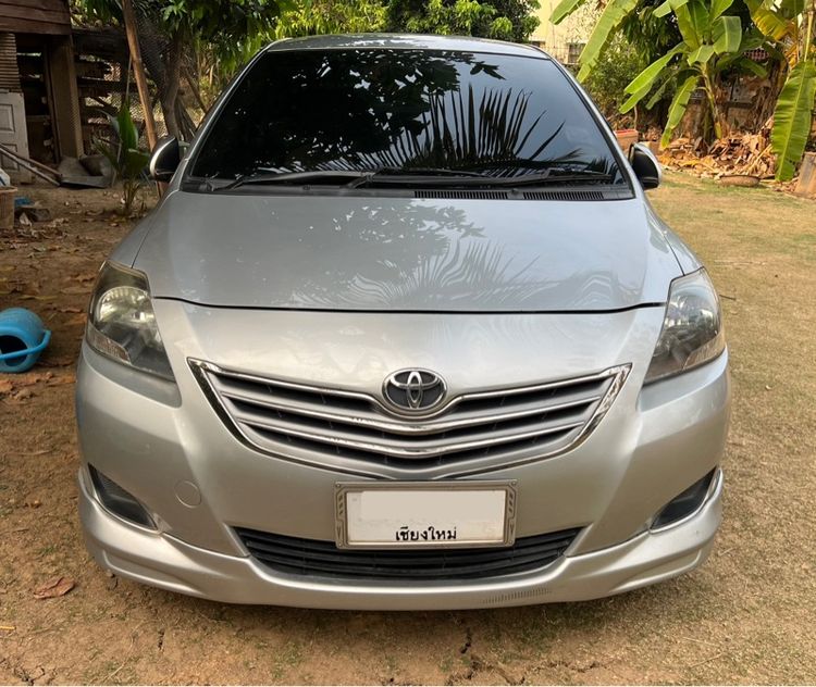 Toyota Vios 2012 1.5 E Sedan เบนซิน ไม่ติดแก๊ส เกียร์ธรรมดา เงิน รูปที่ 2