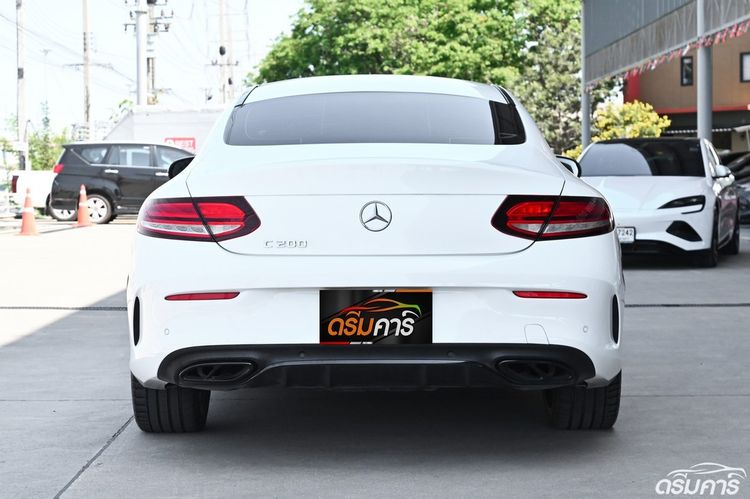 Mercedes-Benz C-Class 2019 C200 Sedan เบนซิน ไม่ติดแก๊ส เกียร์อัตโนมัติ ขาว รูปที่ 4