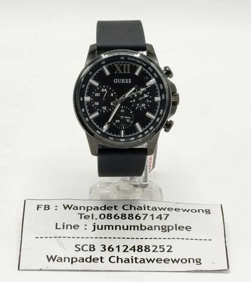GUESS Mens Black Multi-function Watch GW0913G3  รูปที่ 6