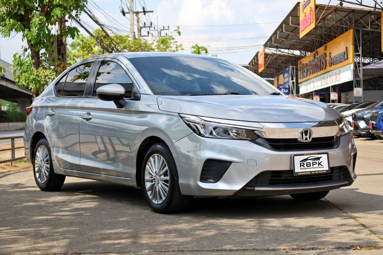 Honda City 2022 1.0 V Sedan เบนซิน ไม่ติดแก๊ส เกียร์อัตโนมัติ เทา รูปที่ 4