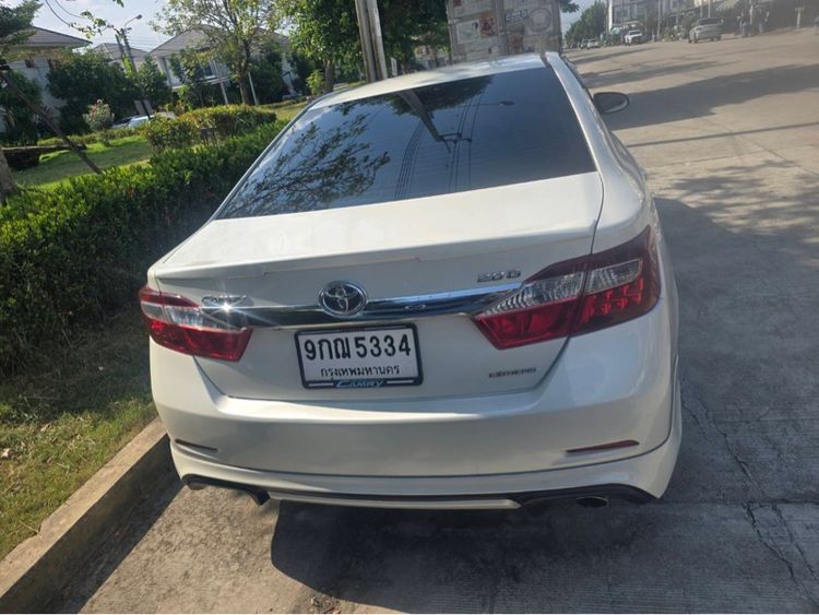 Toyota Camry 2014 2.0 G Extremo Sedan เบนซิน ไม่ติดแก๊ส เกียร์อัตโนมัติ ขาว รูปที่ 4