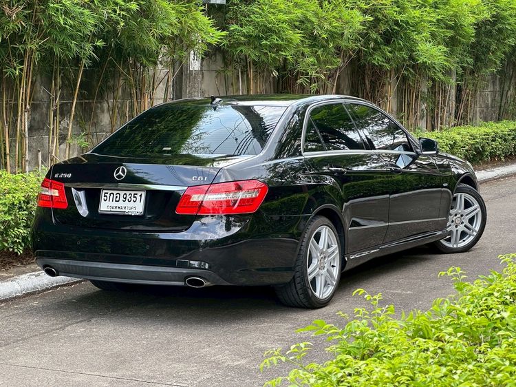 Mercedes-Benz E-Class 2011 E250 CGI AMG Sedan เบนซิน ไม่ติดแก๊ส เกียร์อัตโนมัติ ดำ รูปที่ 2
