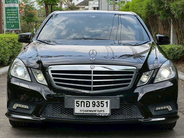 Mercedes-Benz E-Class 2011 E250 CGI AMG Sedan เบนซิน ไม่ติดแก๊ส เกียร์อัตโนมัติ ดำ รูปที่ 3