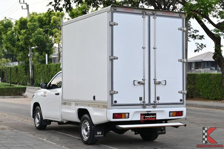 Toyota Hilux Revo 2021 2.4 Entry Pickup ดีเซล ไม่ติดแก๊ส เกียร์อัตโนมัติ ขาว รูปที่ 3