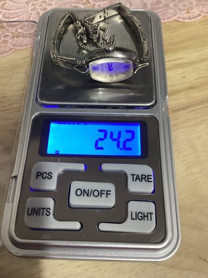 📌 นาฬิกามือสองสตรี เงินแท้ 925  FAIRE LA BISE ระบบควอทซ์  เดินปกติ รูปที่ 7