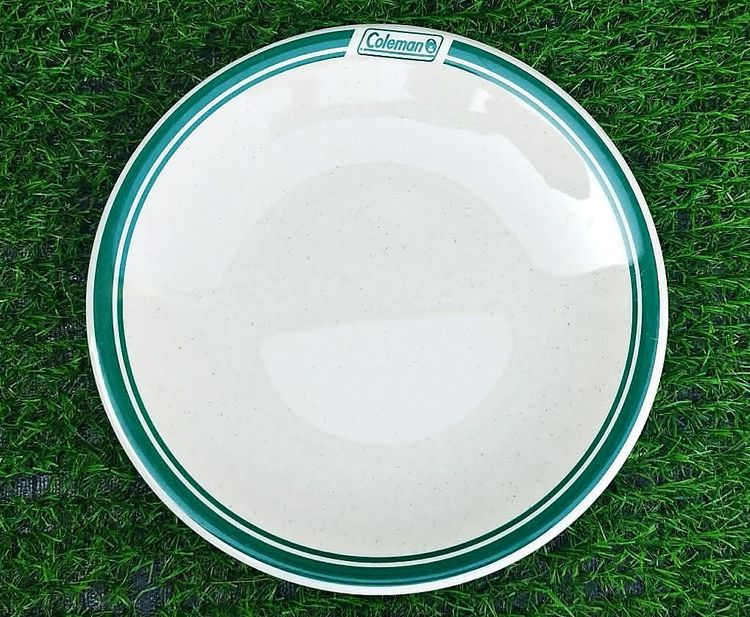 ชุดจาน ถ้วยชาม แคมป์ปิ้ง Coleman รุ่น Enamel Dinnerware  (ชุด จาน ชาม อีนาเมล) มีความทนทานและเหมาะสำหรับใช้งานกลางแจ้ง. รูปที่ 3