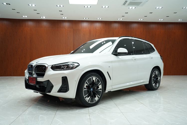 BMW iX3 2024 M Sport LCI Utility-car ไฟฟ้า เกียร์อัตโนมัติ ขาว รูปที่ 4