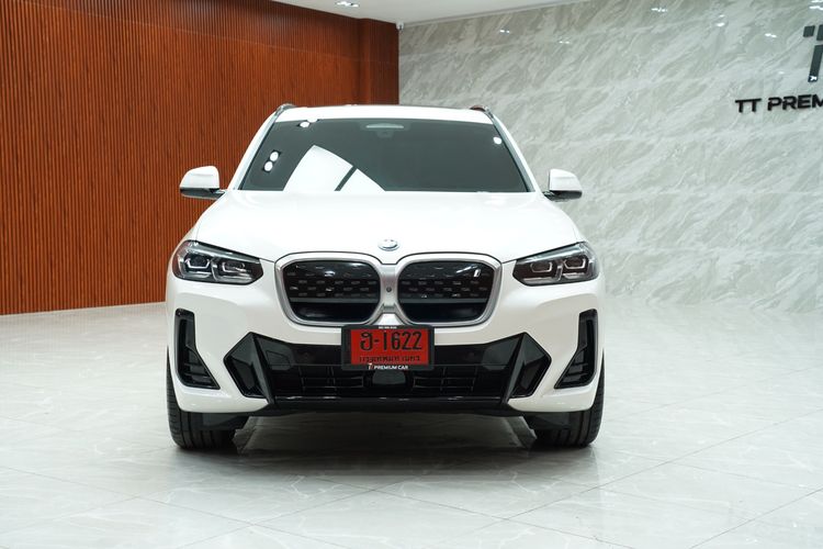 BMW iX3 2024 M Sport LCI Utility-car ไฟฟ้า เกียร์อัตโนมัติ ขาว รูปที่ 2