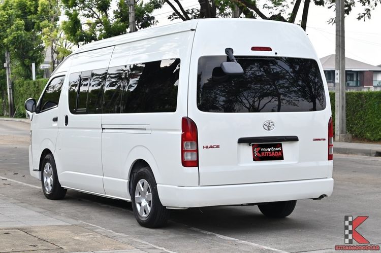 Toyota Commuter 2013 2.7 Van เบนซิน LPG เกียร์อัตโนมัติ ขาว รูปที่ 3