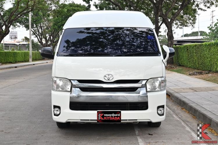 Toyota Commuter 2013 2.7 Van เบนซิน LPG เกียร์อัตโนมัติ ขาว รูปที่ 2