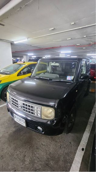 รถ Nissan Cube 1.4 2003 สี ดำ