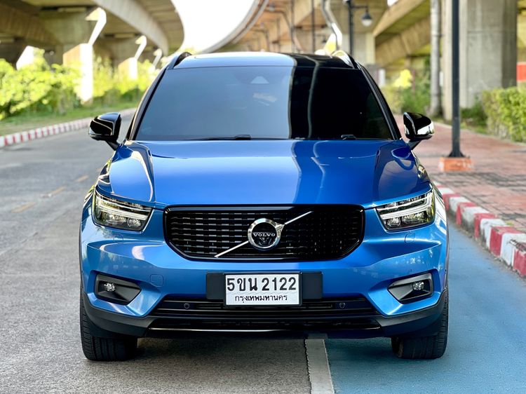 Volvo XC40 2019 2.0 T5 R-Design 4WD Utility-car เบนซิน ไม่ติดแก๊ส เกียร์อัตโนมัติ ฟ้า รูปที่ 2