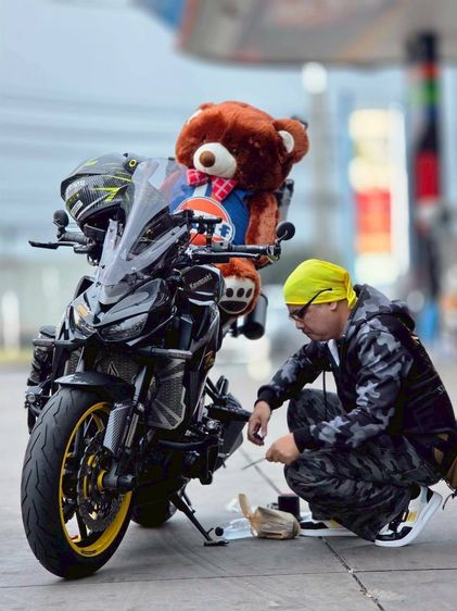 Kawasaki Z1000 ปี 2014 สีดำ รูปที่ 4