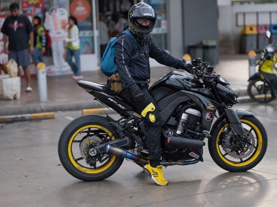 Kawasaki Z1000 ปี 2014 สีดำ รูปที่ 3