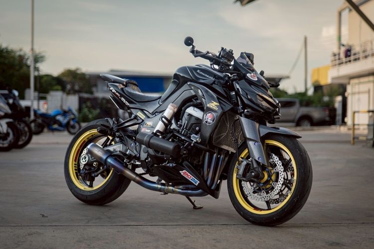 Kawasaki Z1000 ปี 2014 สีดำ รูปที่ 6