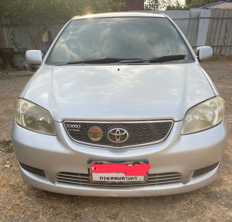 Toyota Vios 2004 1.5 E Sedan เบนซิน ไม่ติดแก๊ส เกียร์อัตโนมัติ บรอนซ์เงิน รูปที่ 3