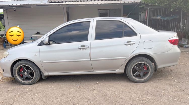 Toyota Vios 2004 1.5 E Sedan เบนซิน ไม่ติดแก๊ส เกียร์อัตโนมัติ บรอนซ์เงิน รูปที่ 2