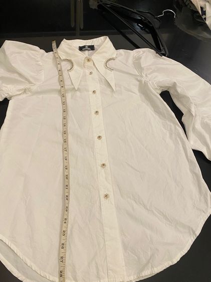 ชาแนล เชิ้ตแขนยาว สภาพใหม่เอี่ยม  รูปที่ 5