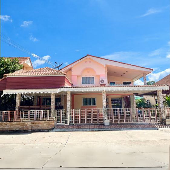 บ้านเดี่ยว 2ชั้น  โซนโรงพยาบาลกรุงเทพระยองทำเลดีมาก 