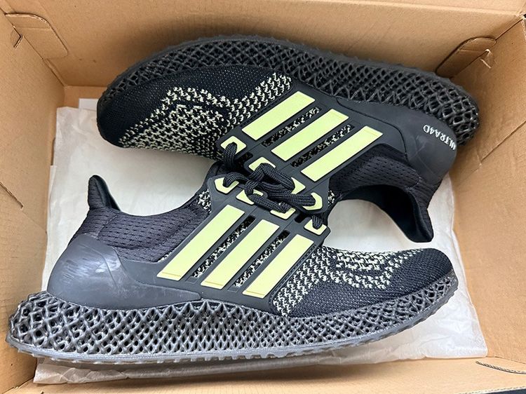 รองเท้า Adidas Ultra4D สีดำคาดเหลือง ของแท้ รูปที่ 7