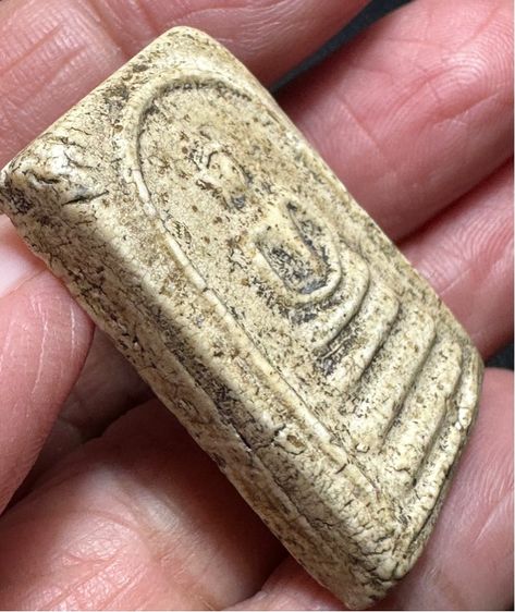 พระสมเด็จล.ป.นาค วัดระฆัง พิมพ์เทวดาพิมพ์เล็ก องค์ละ1250 องค์ที่3 มีซ่อมเดิมด้านหลัง 1000 รูปที่ 11