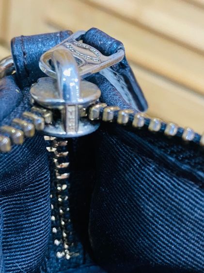 Used COACH SMALL KELSEY SATCHEL IN SIGNATURE WITH LEATHER TRIM แท้  รูปที่ 12