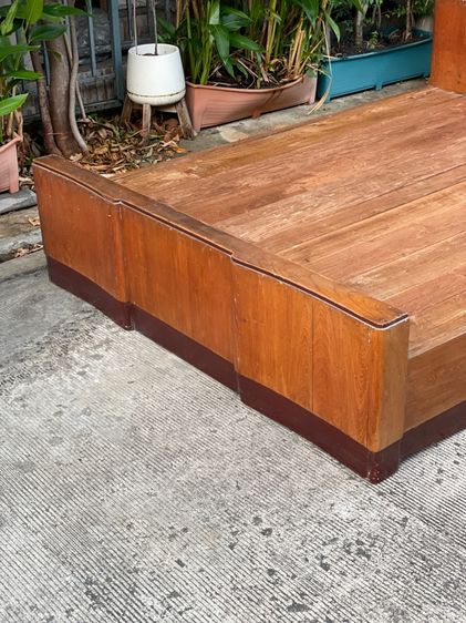 เตียงไม้สักเก่า รูปที่ 3