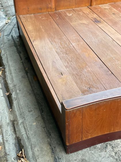 เตียงไม้สักเก่า รูปที่ 4