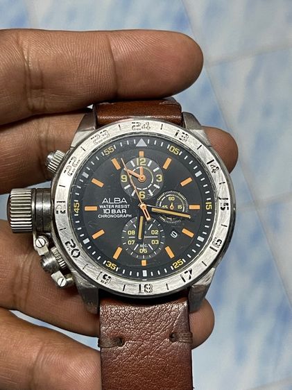 นาฬิกา Alba Chronograph พร้อมสายหนังแท้ รูปที่ 2