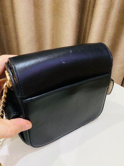 Michael Kors Scout Leather Camera Bag สีดำ มือสอง สภาพดี ใช้งานได้อีกยาว รูปที่ 9