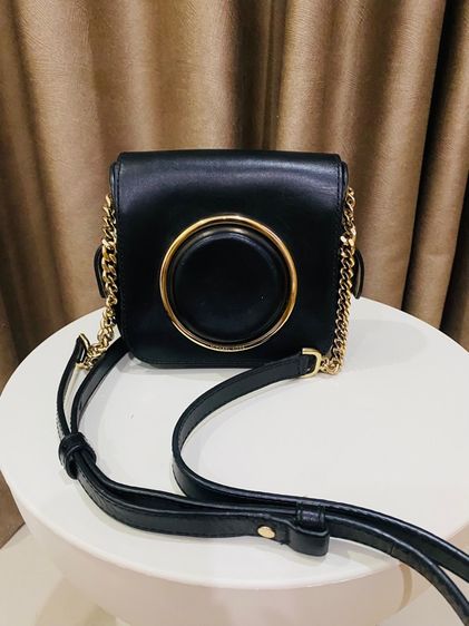 Michael Kors Scout Leather Camera Bag สีดำ มือสอง สภาพดี ใช้งานได้อีกยาว รูปที่ 3