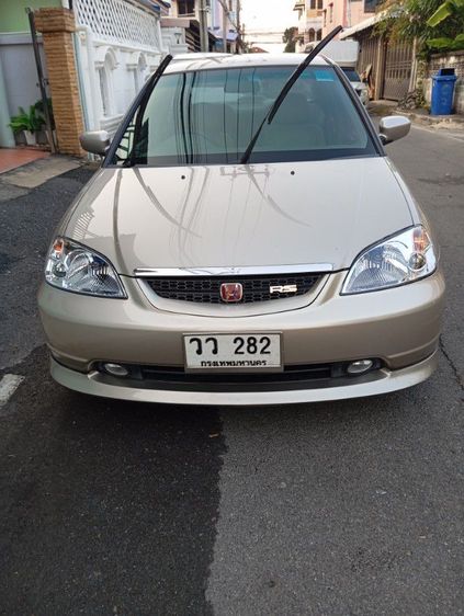 รถ Honda Civic 1.7 VTi สี บรอนซ์ทอง