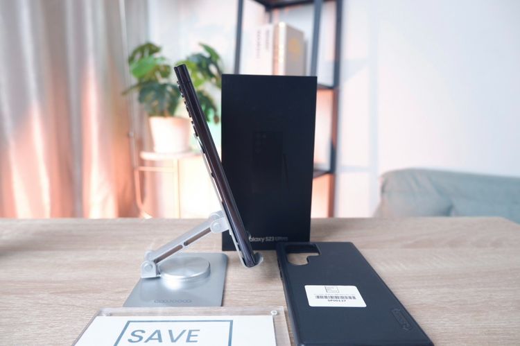 Samsung Galaxy S23 Ultra 8+256GB สี Phantom Black เครื่องสวย ราคาเพียง 13,900.- มีประกันร้าน 60วัน รูปที่ 3