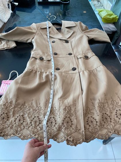 เบอร์เบอรึ่ เดรสสูท กึ่งเทรนด์โค้ท สภาพใหม่เอี่ยม รูปที่ 8